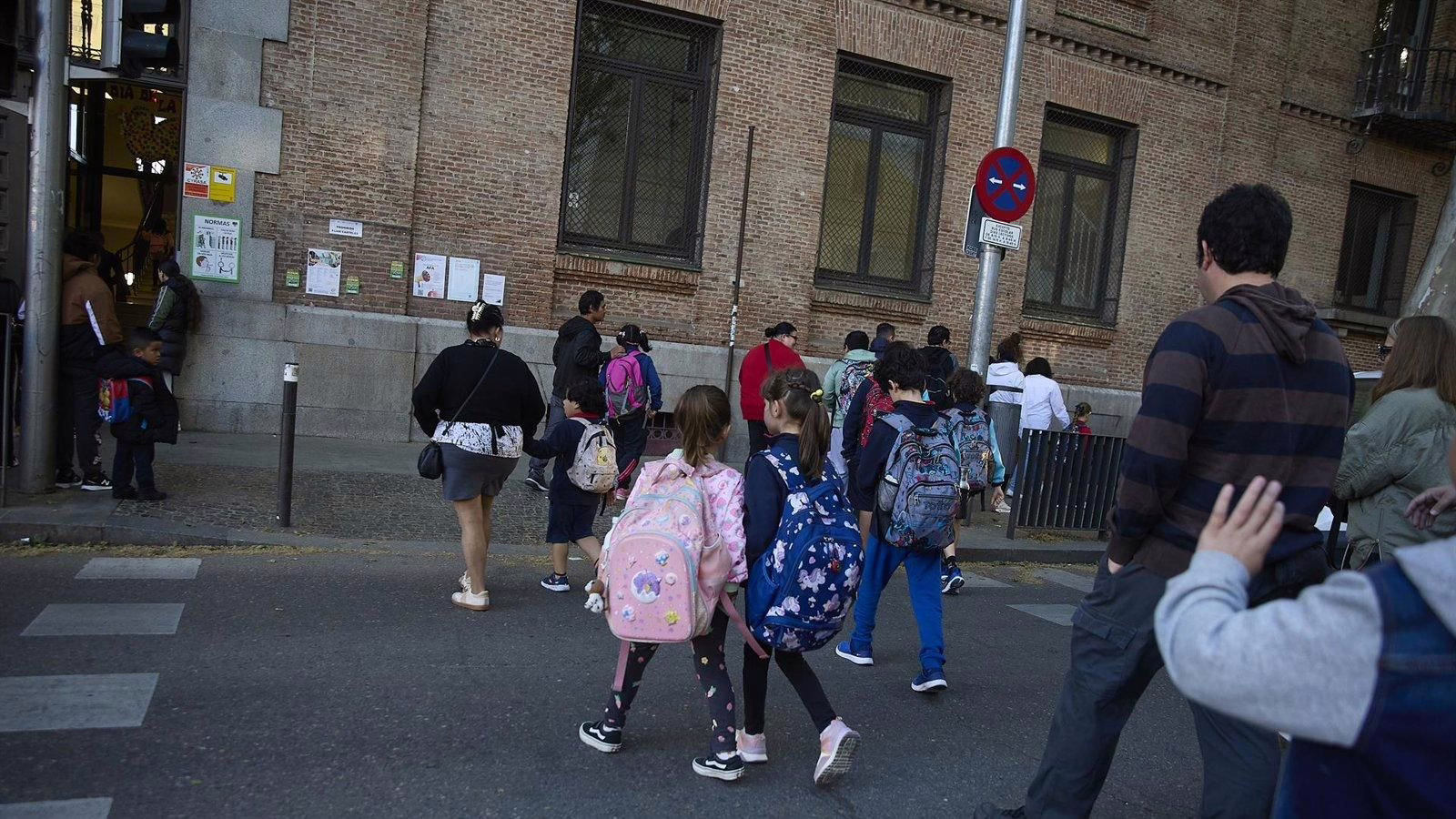 Sindicatos de Educación en Madrid Demandarán en los Tribunales la Jornada Partida en Escuelas Públicas.