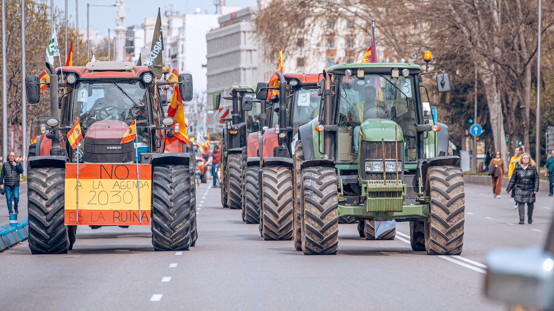 Más de 1.500 tractores llegarán a Madrid el 11 de febrero en apoyo a Mercosur.
