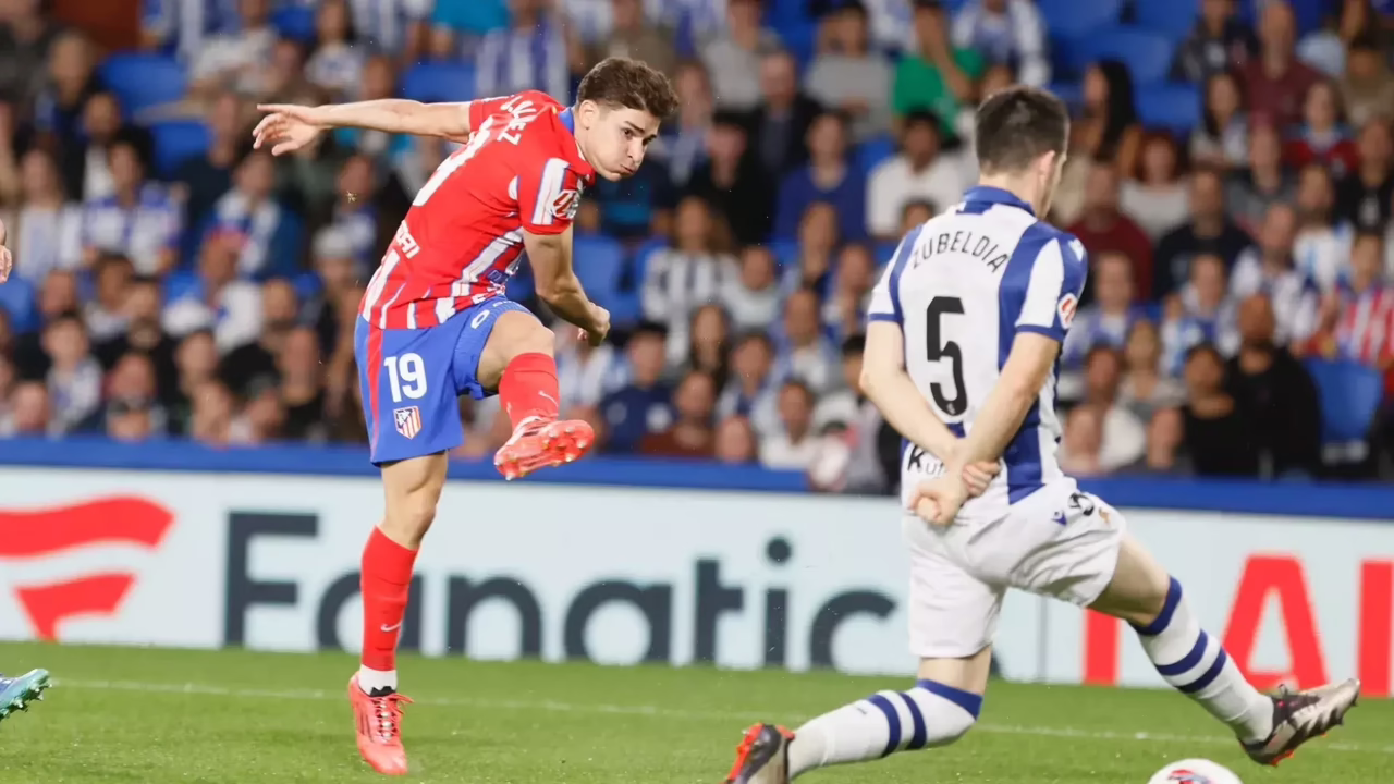 Anoeta corta las alas al Atleti en LaLiga.