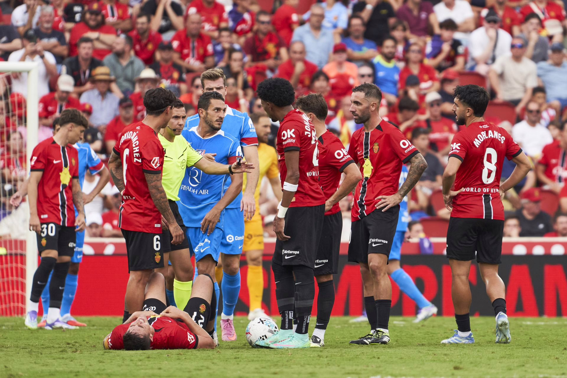 Atlético de Madrid frente a RCD Mallorca: continuar acumulando puntos.