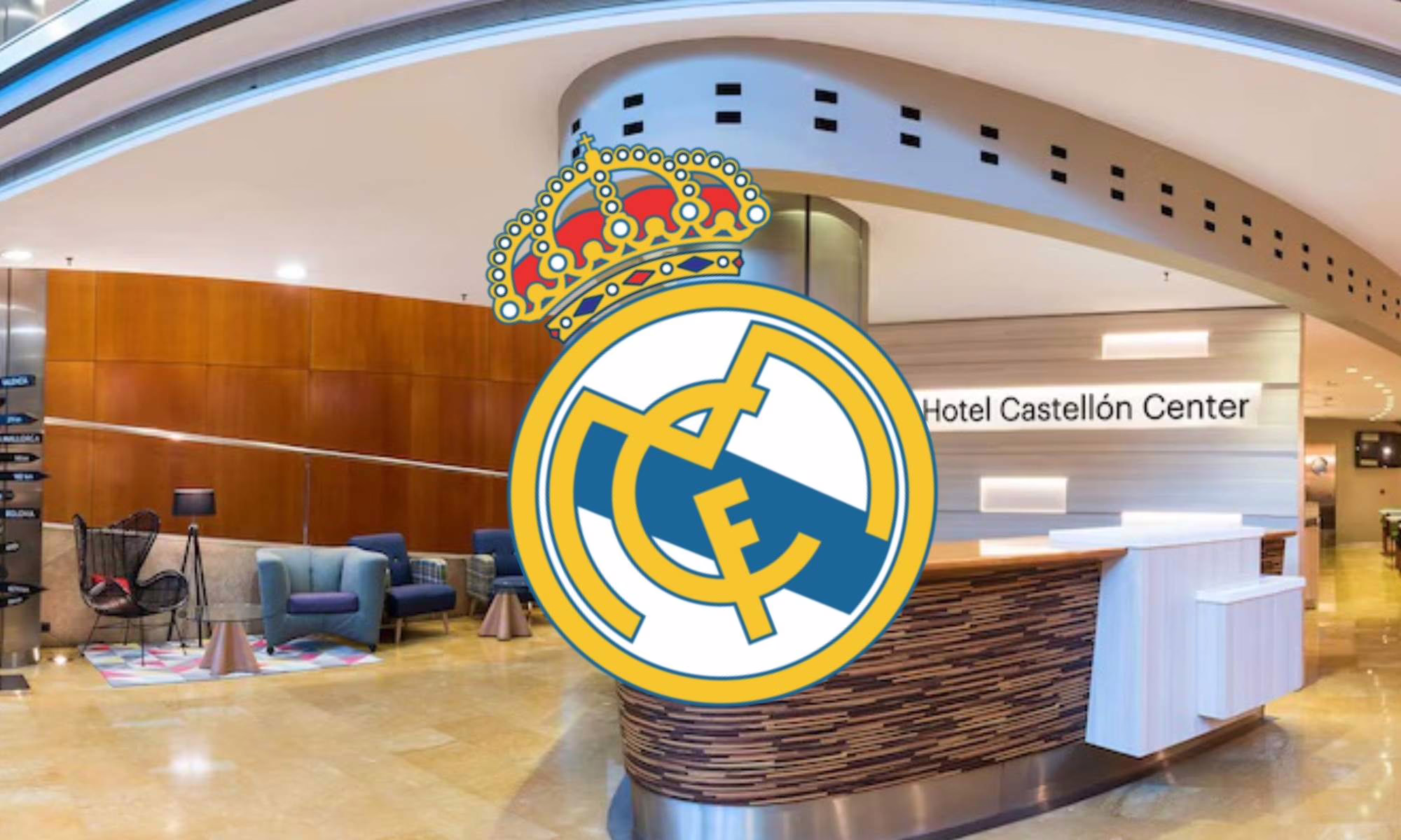 Descubre el Castellón Center: el hotel de cuatro estrellas con spa y un restaurante de primera donde se aloja el Real Madrid.