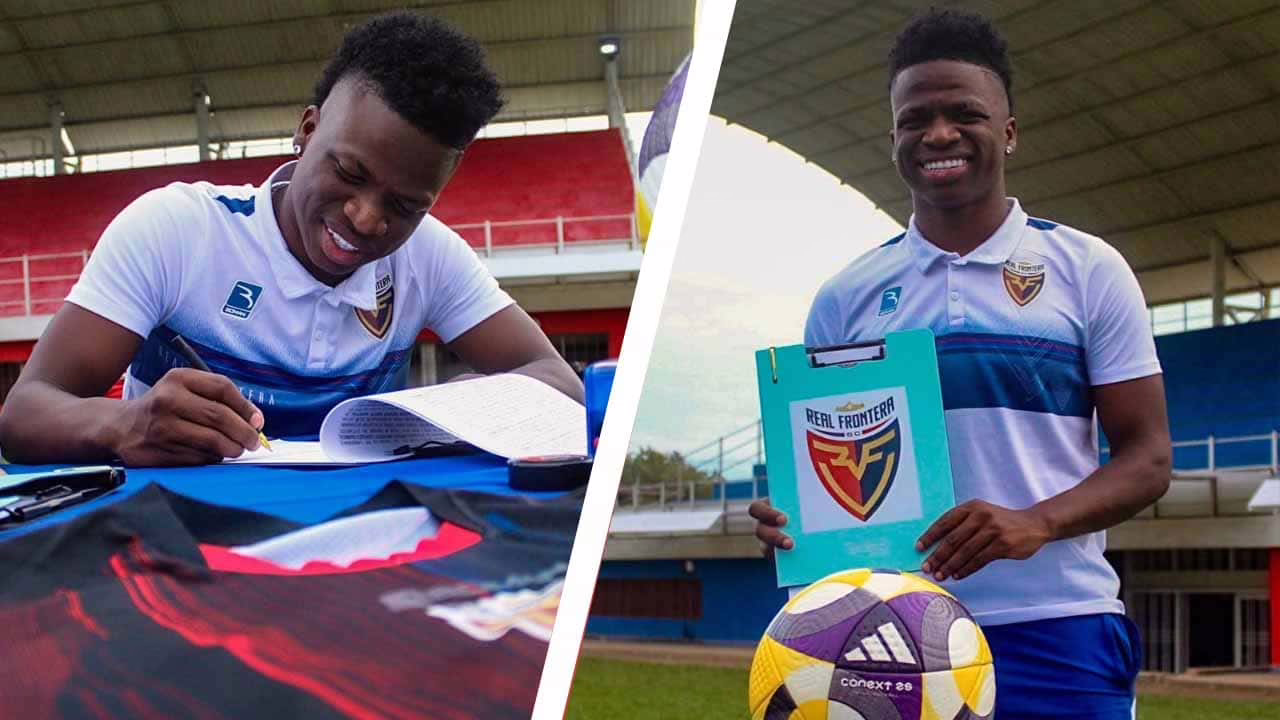 Trasfondo del contrato del "Vinicius colombiano" en el fútbol profesional.