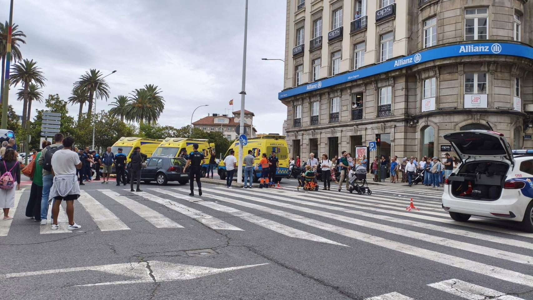 El conductor del atropello masivo en la plaza de Mina, en A Coruña, actuó para "destacar".