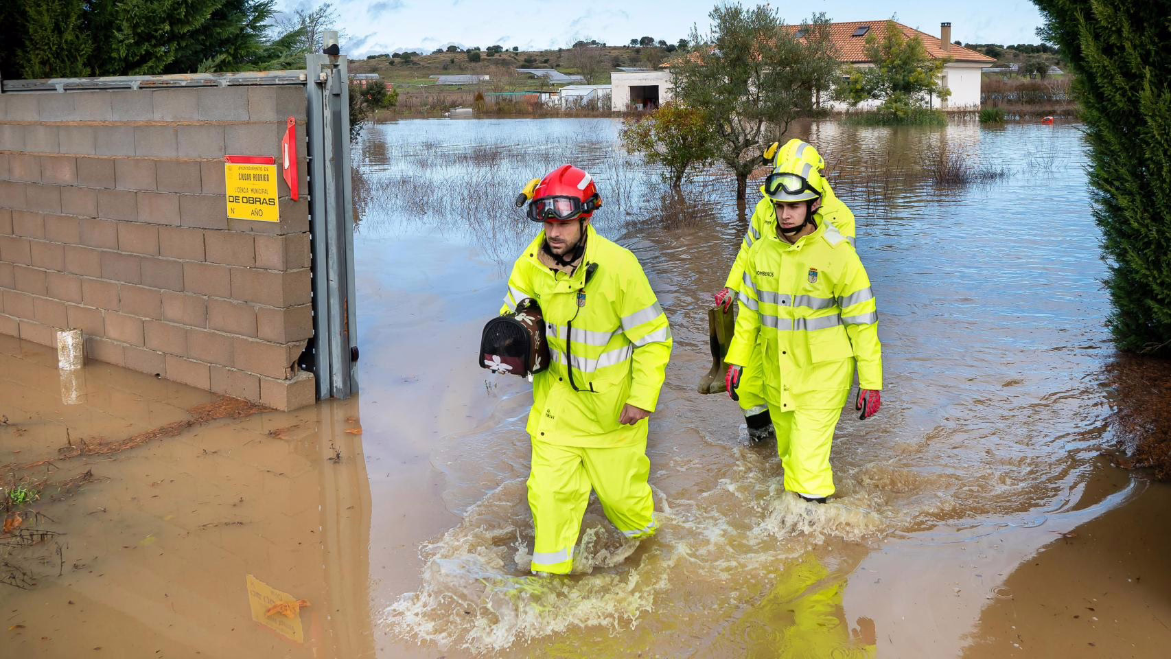 Alerta amarilla por deshielos, precipitaciones y nieve en diferentes áreas de Castilla y León.