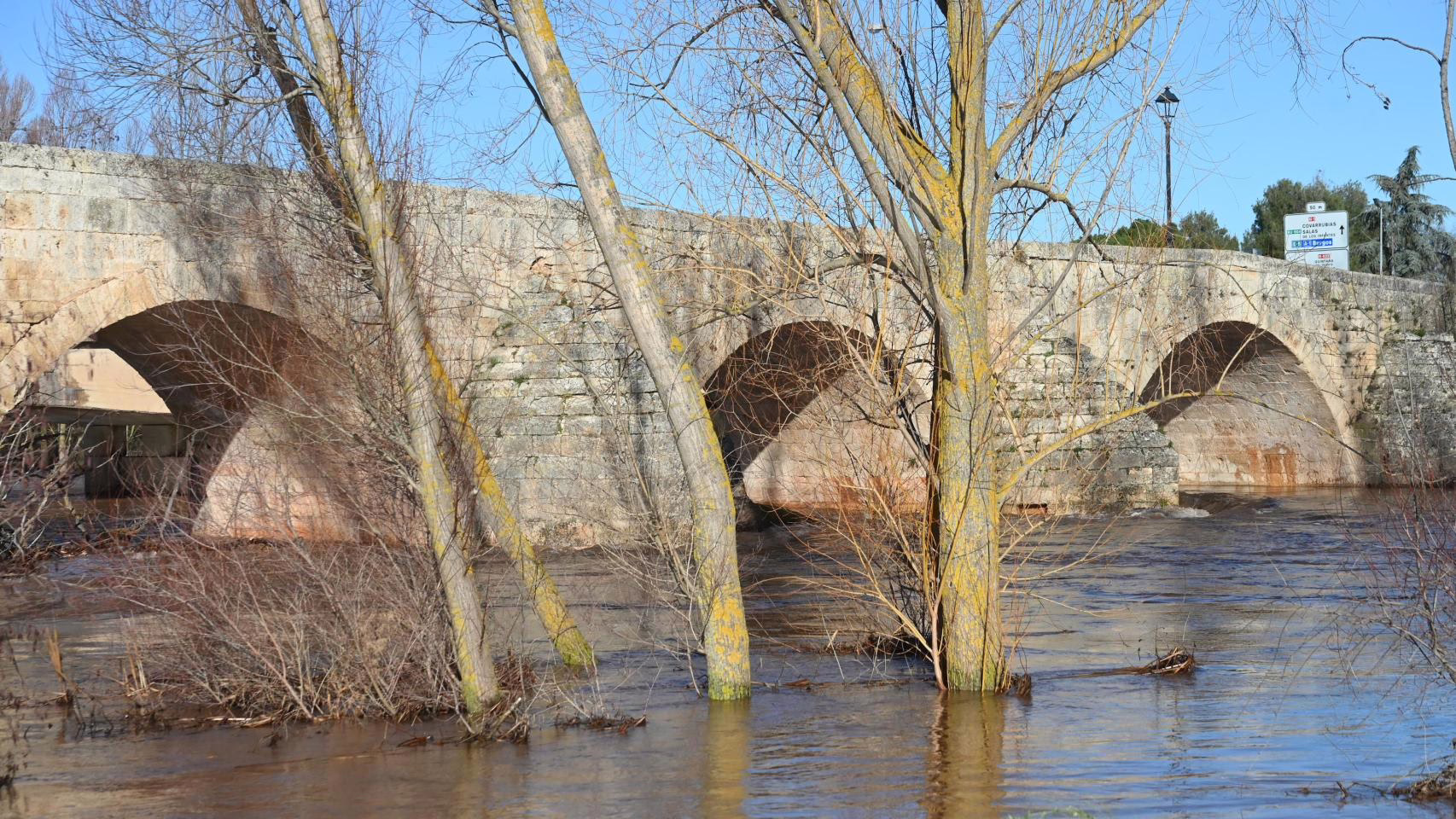 Se declara emergencia de nivel 1 por inundaciones en Ávila, debido a las previsiones, y en Burgos, por los ríos Arlanza y Duero.