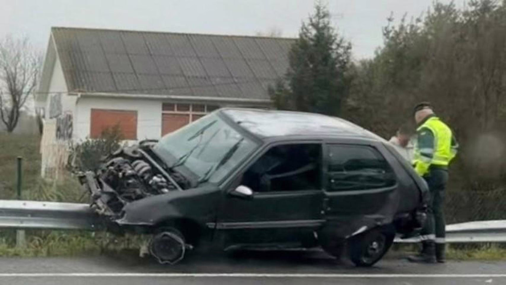 Un incidente en la AP-9 cerca de O Temple, en Cambre (A Coruña), concluye sin lesionados.