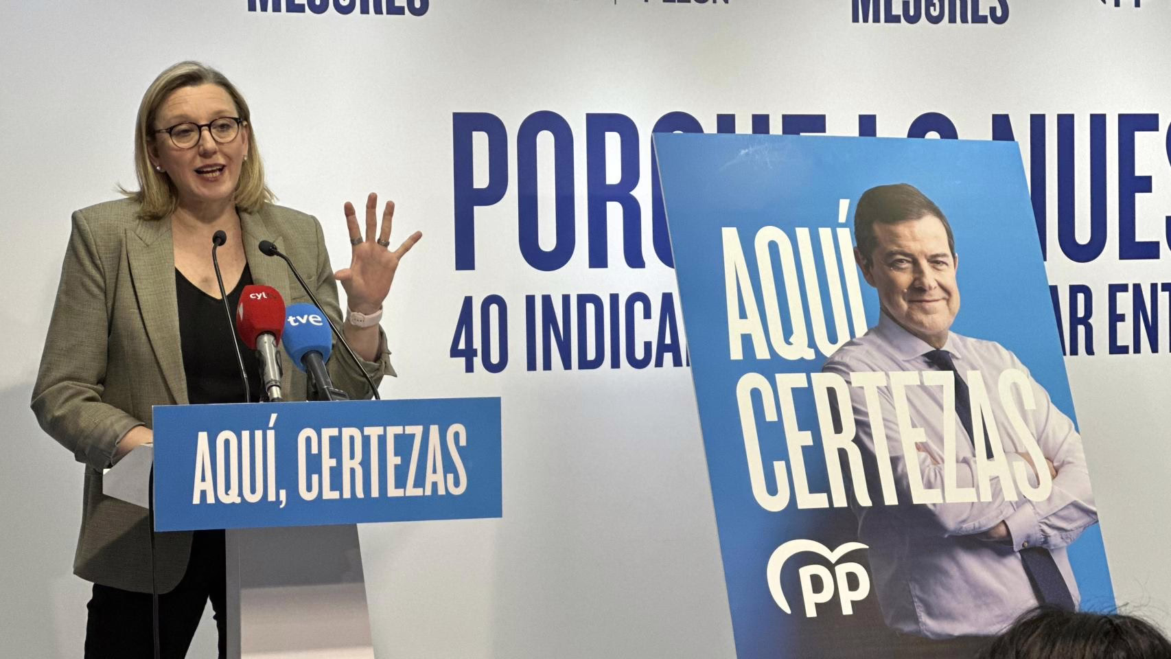 ‘Presentación de 110 actos, incluyendo dos con Feijóo y Mañueco, y cinco caravanas a la vez’