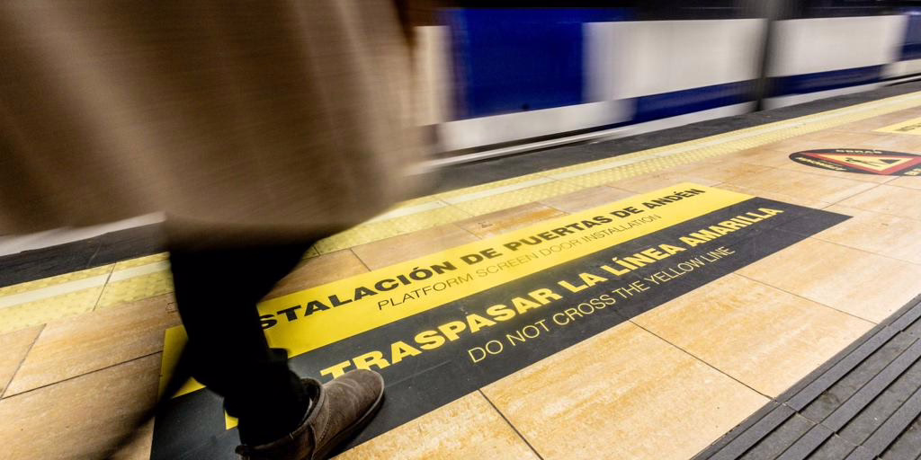 Problemas en las líneas 5, 6 y ML1 del Metro dificultan la hora pico en Madrid.