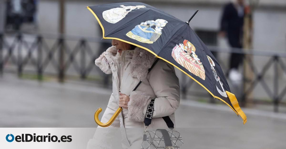 EL CLIMA EN MADRID: Miércoles bajo alerta amarilla por vientos intensos en la Sierra y lluvias persistentes en la ciudad.