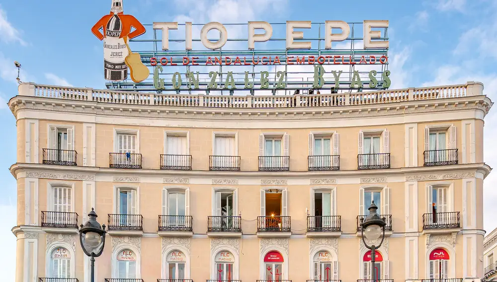 Fachada del edificio donde se encuentra la Fonda de los Príncipes