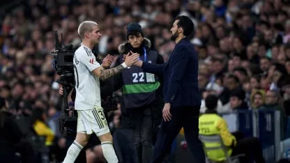 Arbeloa respaldó a Mastantuono y destacó su impacto: "Sus cualidades se ven enseguida" Arbeloa respaldó a Mastantuono y destacó su impacto: "Sus cualidades se ven enseguida"