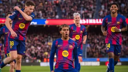Con un golazo y un fallo insólito de Lamine Yamal, Barcelona goleó a Mallorca y se asentó como líder de LaLiga Con un golazo y un fallo insólito de Lamine Yamal, Barcelona goleó a Mallorca y se asentó como líder de LaLiga