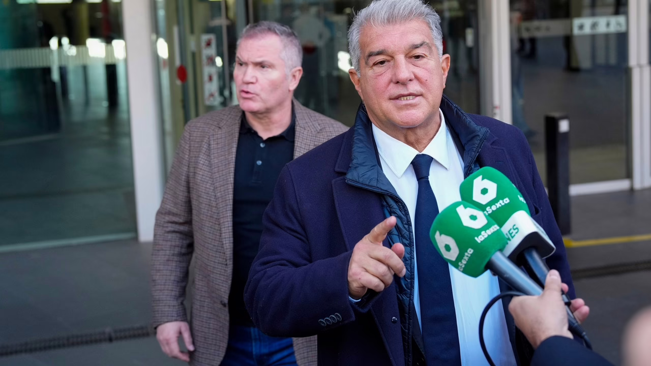 Joan Laporta, presidente del Barcelona, después de la derrota ante el Atlético: "Nada es casualidad"