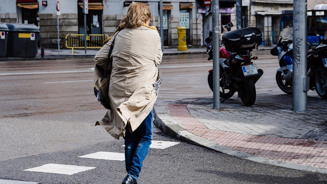 Vientos de hasta 100 km/h en Madrid.