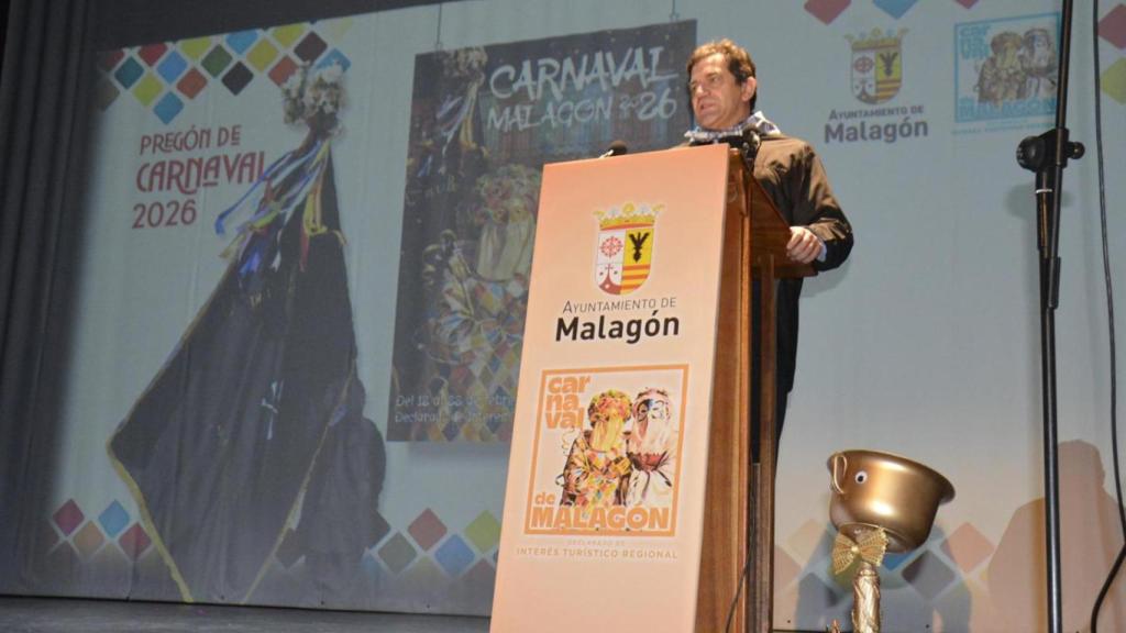Miguel Ángel Valverde durante su intervención.
