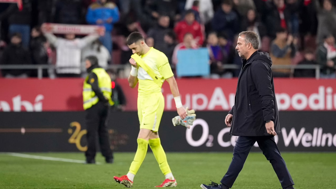 Flick concede dos días de descanso a sus jugadores después de la derrota frente al Girona: "Están fatigados".