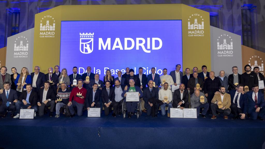 II Gala de los Clubes Históricos de Madrid.