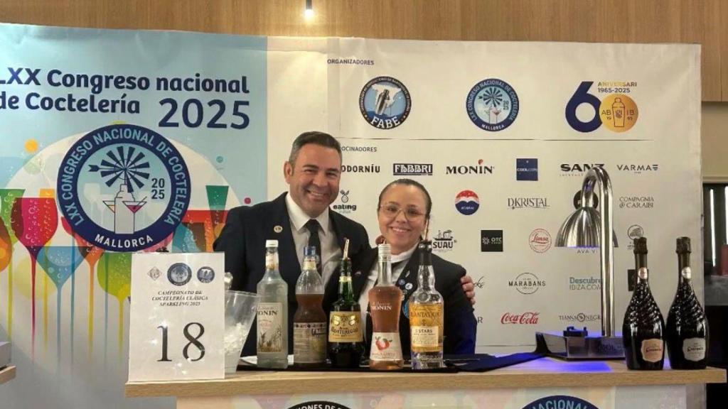 Sonia García en el Congreso nacional de Coctelería