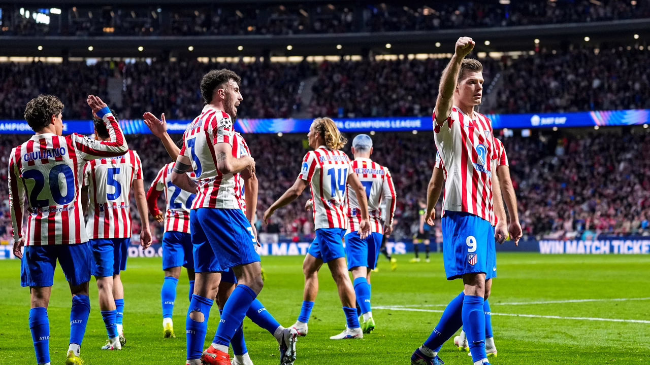 La cantidad de dinero que recibe el Atlético de Madrid por clasificar a los octavos de final de la Champions.