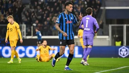 Histórica remontada de Atalanta, Galatasaray zafó del papelón y pasó PSG: los partidos de hoy