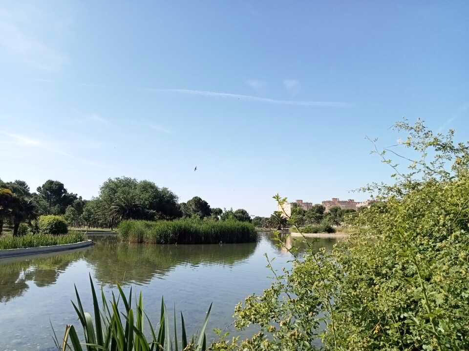 El Jardín Emperatriz María de Austria.