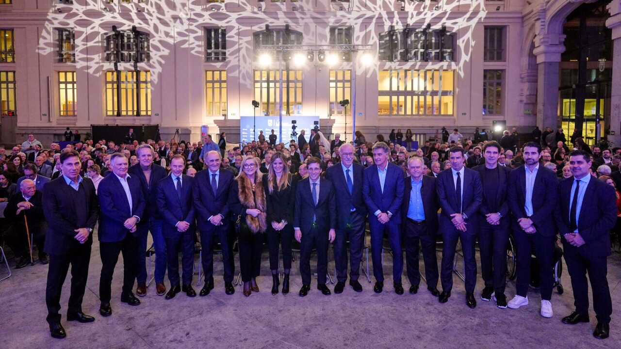 Madrid reconoce a los clubes emblemáticos y honra a Vicente del Bosque en la Gala del Deporte Base 2026.