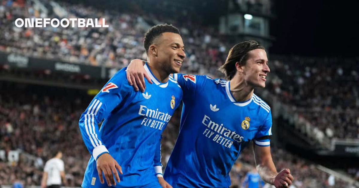 Las calificaciones del Real Madrid frente al Valencia: Carreras se destaca como el mejor.