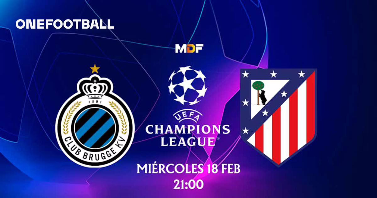 Brujas vs. Atlético de Madrid: Una velada europea en Bélgica.