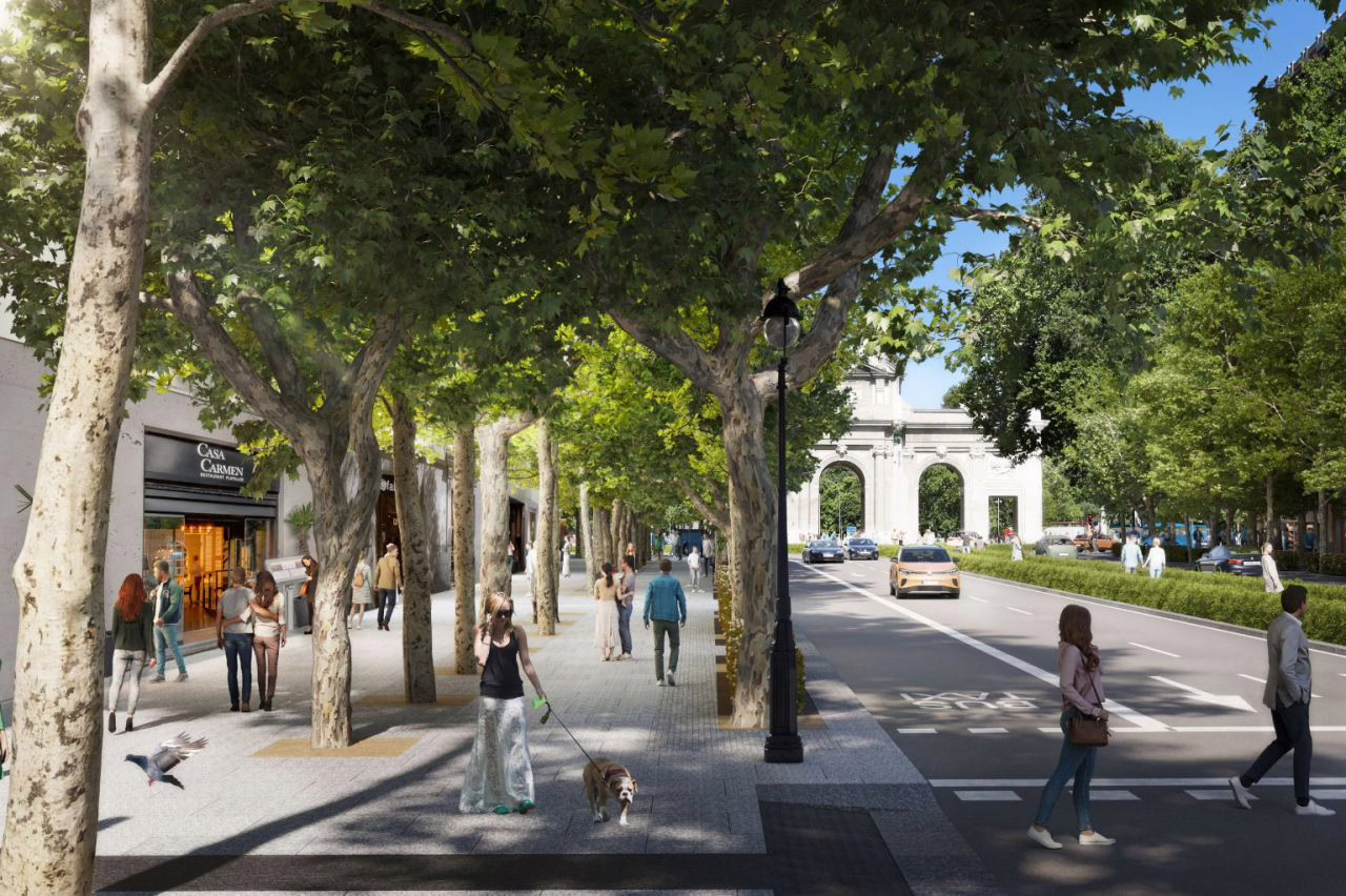 La renovación de la calle Alcalá comienza este lunes con el cierre de dos carriles.