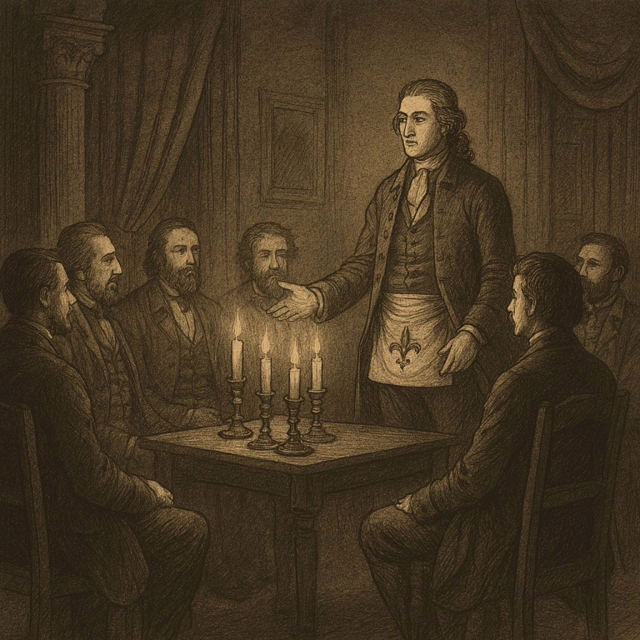 Establecimiento de la Logia Las Tres Flores de Lys: El Primer Grupo Masónico en Madrid (1728)