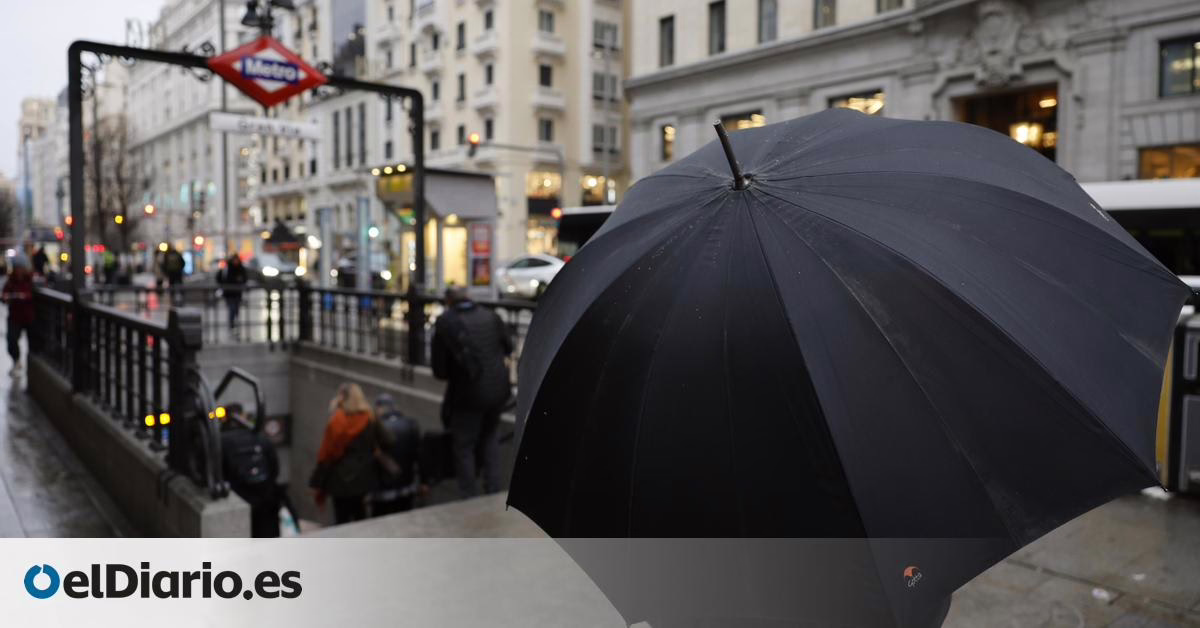 CONDICIONES METEOROLÓGICAS EN MADRID: El viento intenso y la lluvia regresan a la capital con la tormenta Pedro.