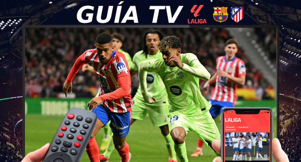 ¿Dónde ver EN VIVO el partido FC Barcelona vs. Atlético de Madrid hoy en las semifinales de la Copa del Rey 2026 en EE.UU., España y México? Canales de TV en línea | nnda nnrt | MAG