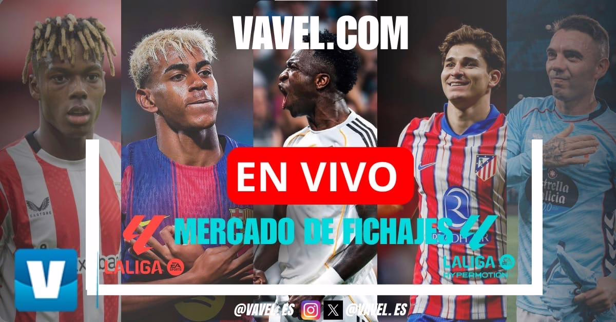 Cobertura en vivo del cierre del mercado de fichajes de LaLiga: Último día para las transferencias en Primera y Segunda División HOY | 02/02/2026.