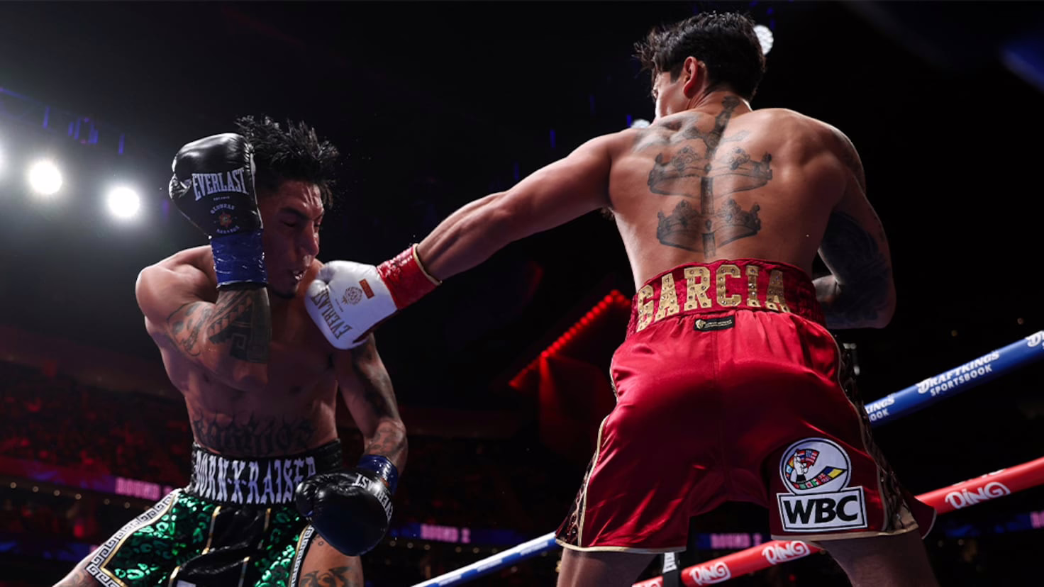 Ryan García demuestra las debilidades de ‘Azteca’ Barrios y se convierte en el nuevo Campeón de Peso Welter del CMB.