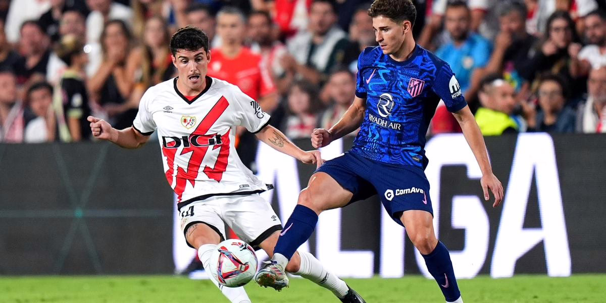 Las posibles alineaciones del Rayo Vallecano y el Atlético de Madrid.