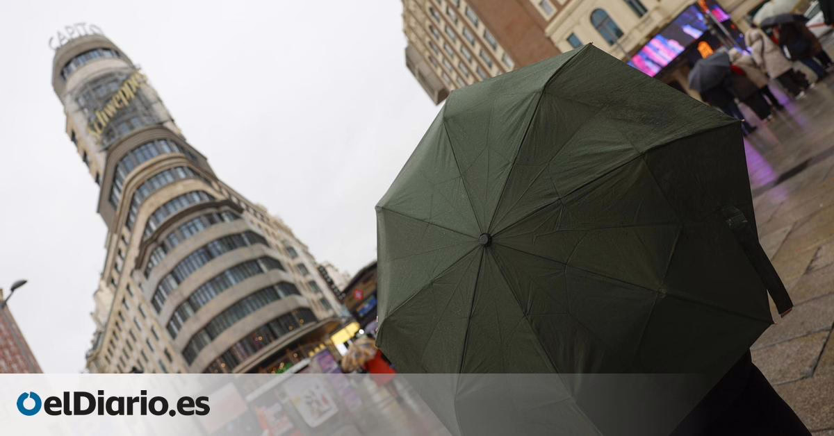 EL CLIMA EN MADRID: Vientos intensos, lluvias y nieve: las consecuencias de la borrasca Oriana para el fin de semana en la capital.