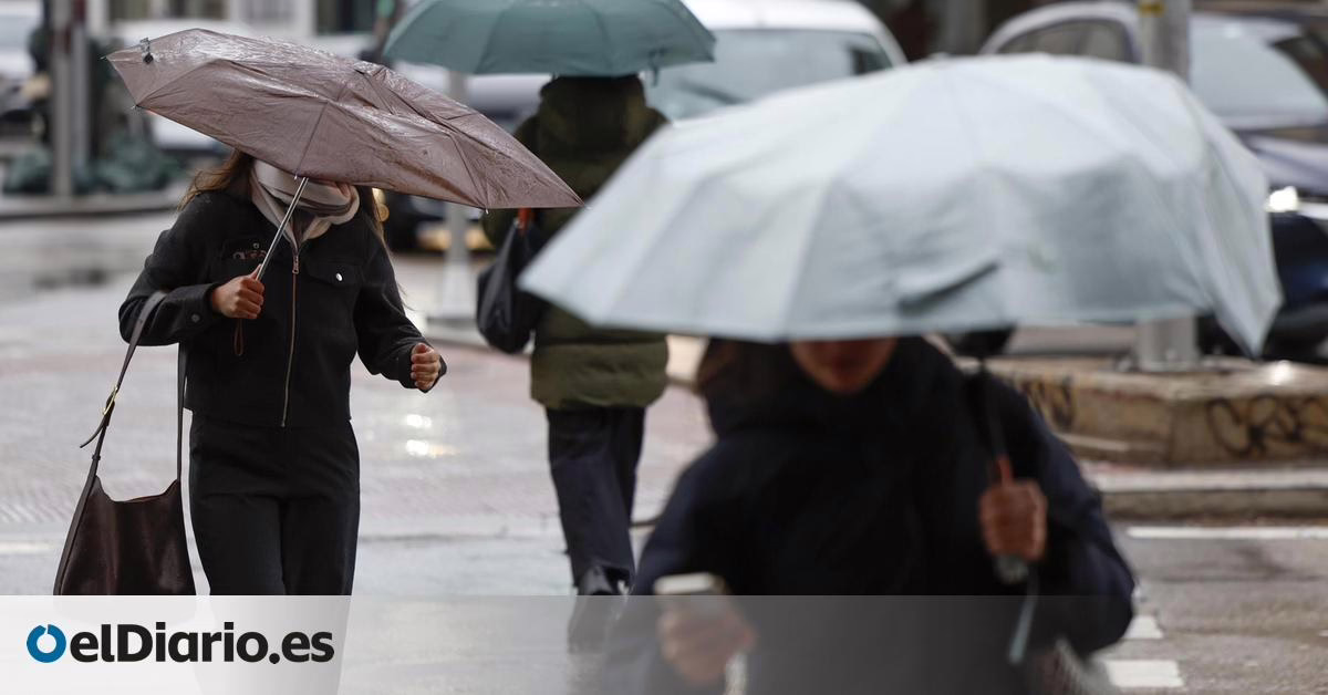 CONDICIONES METEOROLÓGICAS EN MADRID: La tormenta Oriana ya afecta a la capital: lluvias intensas y vientos fuertes.