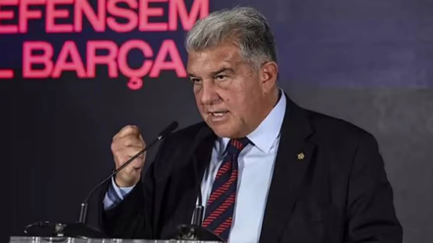 Laporta intensifica sus críticas: "Hay árbitros que nos perjudican al hacernos decisiones; podría mencionar a todos ellos".