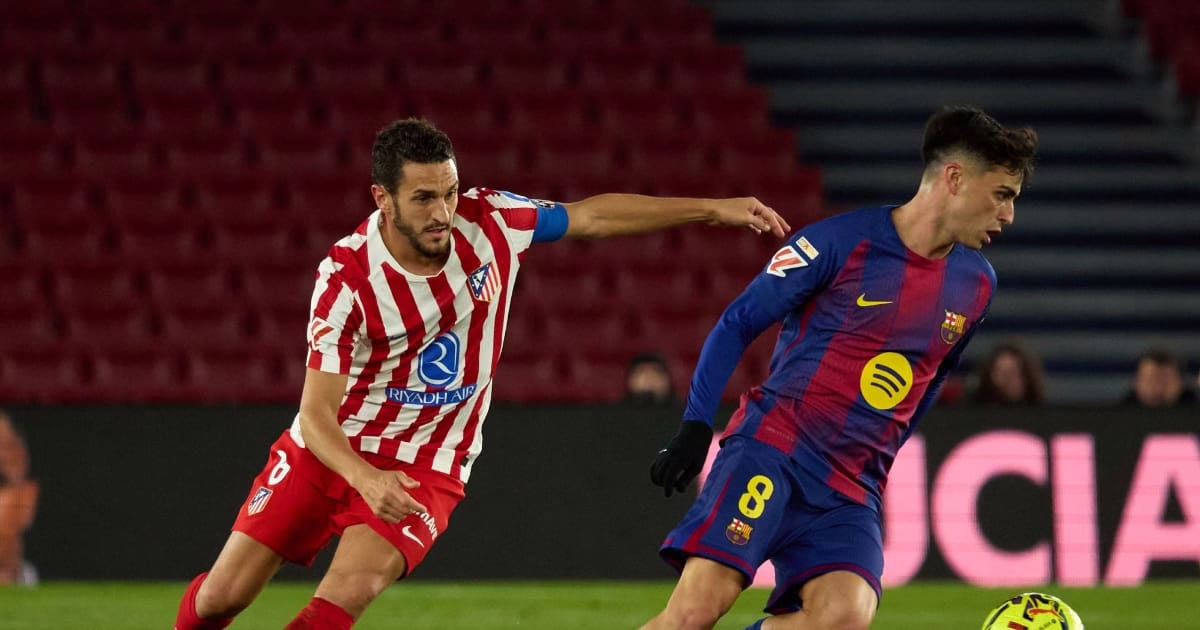Canal chileno anuncia emocionante enfrentamiento entre Barcelona y Atlético de Madrid en la Copa del Rey.