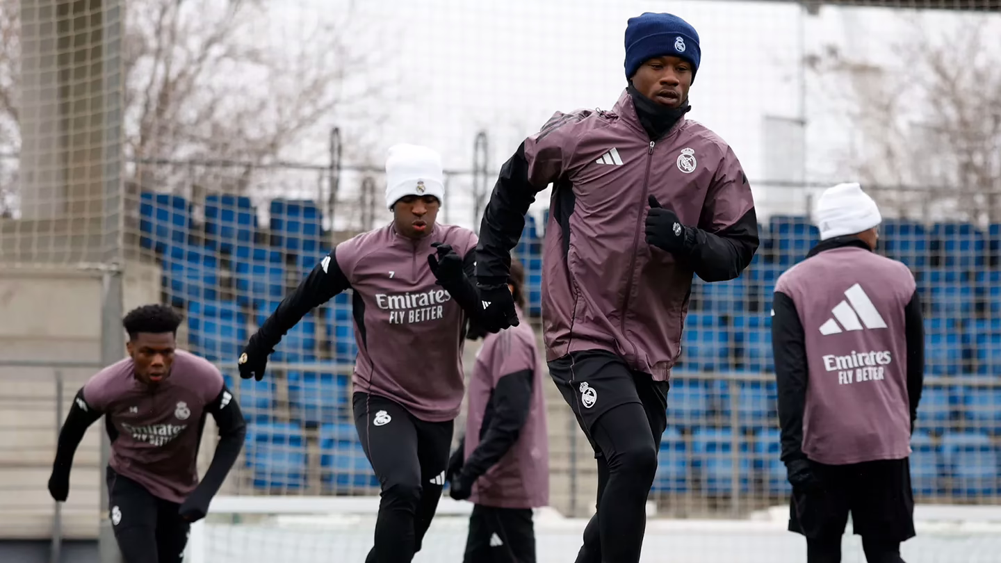 Dos retornos y tres ausencias en el último entrenamiento del Real Madrid antes de su visita a Mestalla.