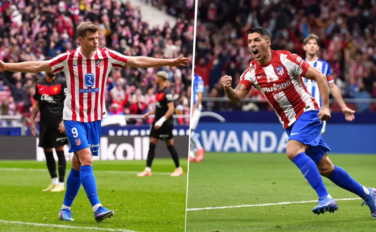 Alexander Sorloth superó las estadísticas de Luis Suárez en el Atlético de Madrid.