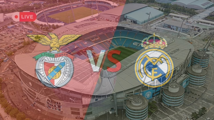 Transmisión en directo 🔴 Benfica vs Real Madrid 🔴 Liga de Campeones
