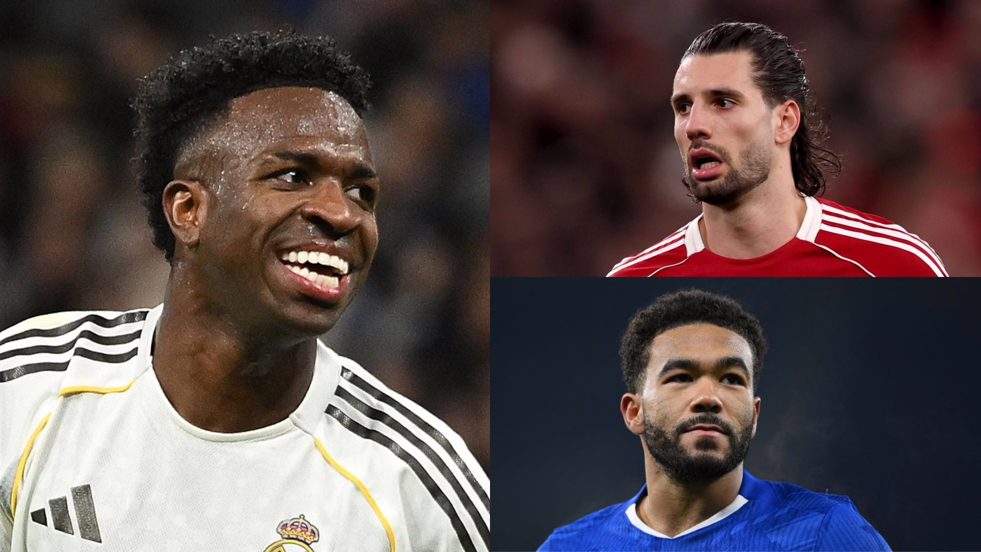 Vinicius Jr comparte los mensajes de súplica del jugador del Liverpool, Dominik Szoboszlai, y menciona al capitán del Chelsea, Reece James, como uno de sus amigos más cercanos en el fútbol.