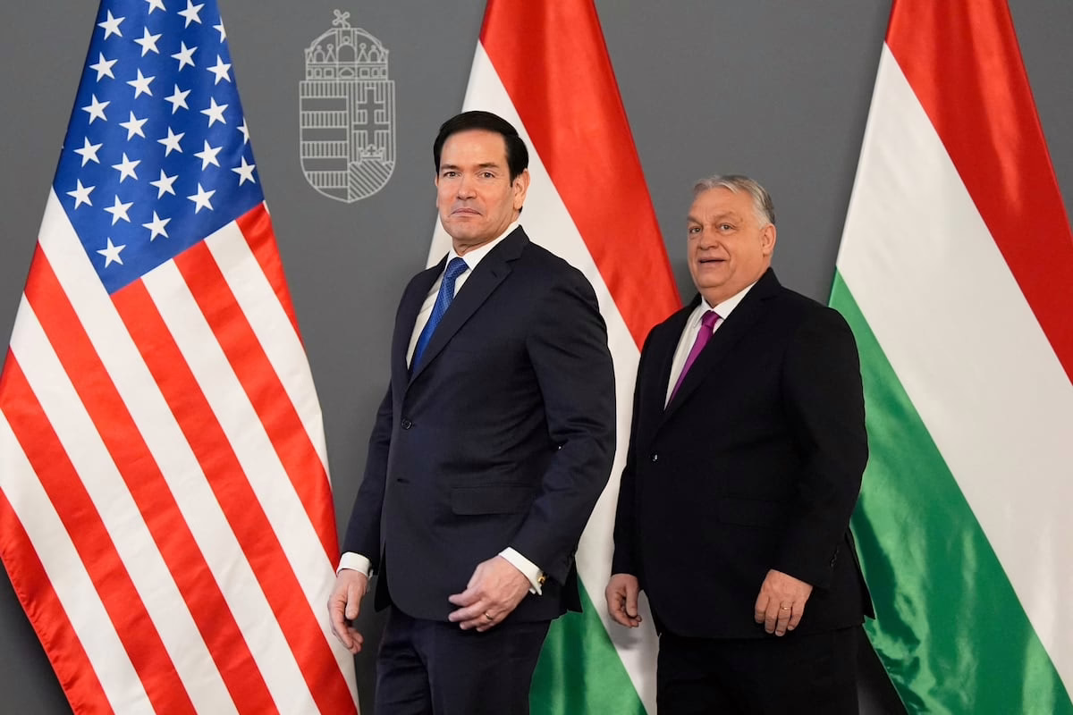 Rubio muestra en Budapest el contundente respaldo de EE. UU. a Orbán de cara a las elecciones de abril | Internacional