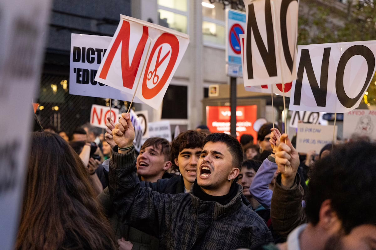 Estudiantes de institutos en el sur de Madrid se declaran en huelga: “No es suficiente con destituir a Viciana, necesitamos un cambio auténtico” | Noticias de Madrid