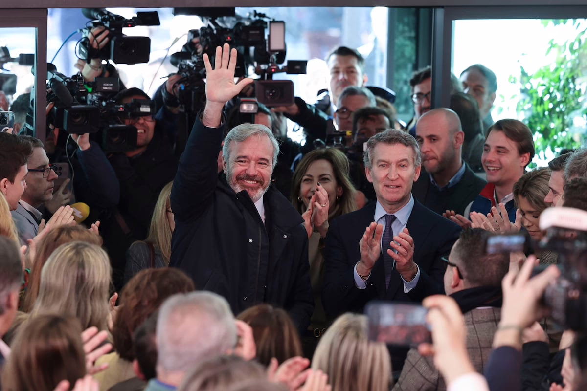 Feijóo solicita a Vox que no obstaculice el pacto: “No puede ser un impedimento. Porque no soy Sánchez” | Elecciones en Aragón 8-F