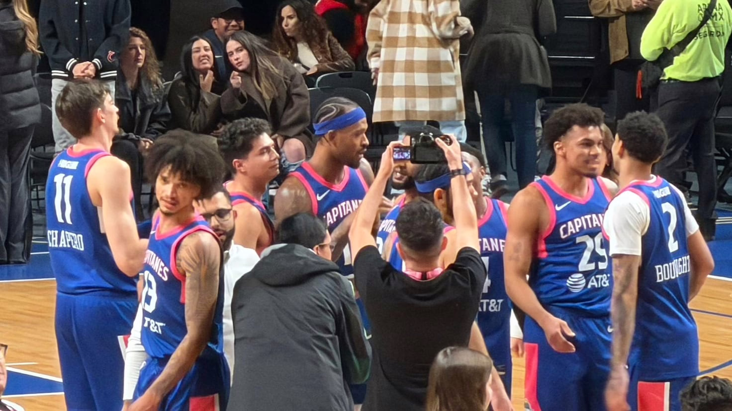 Capitanes CDMX de la G League aspiran a los playoffs.