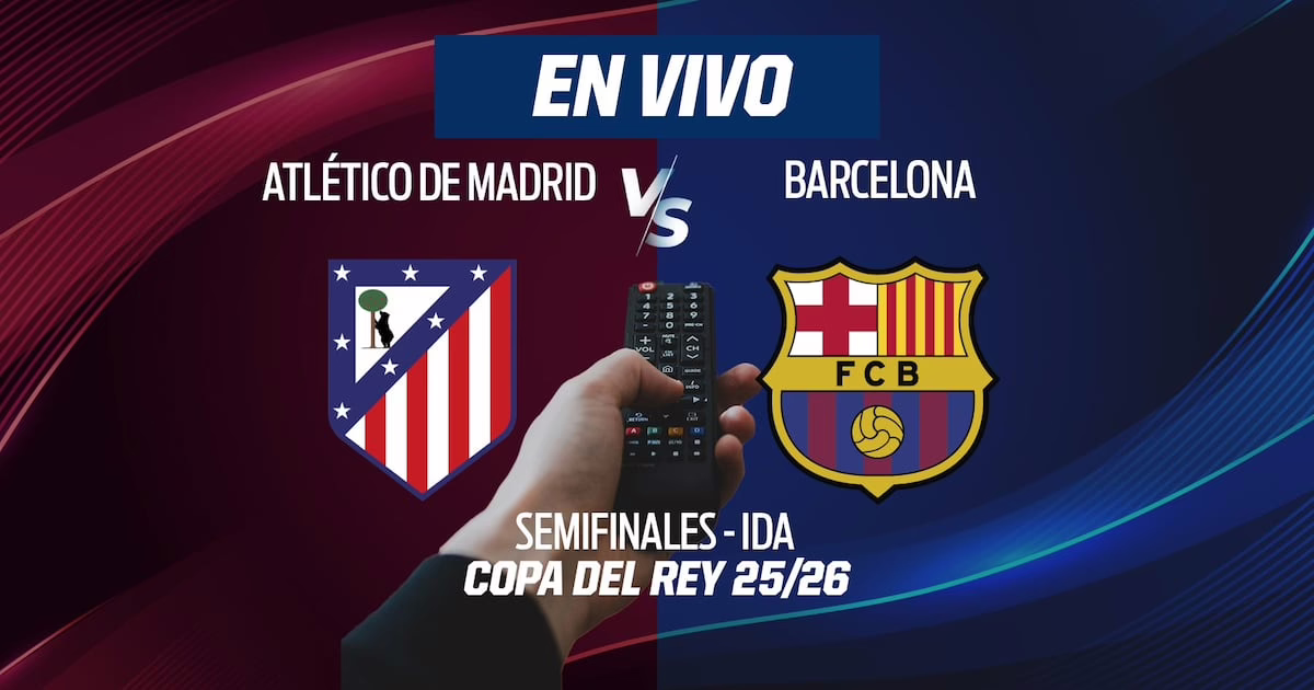 Atlético de Madrid contra Barcelona EN DIRECTO: Actualizaciones minuto a minuto de Obed Vargas.