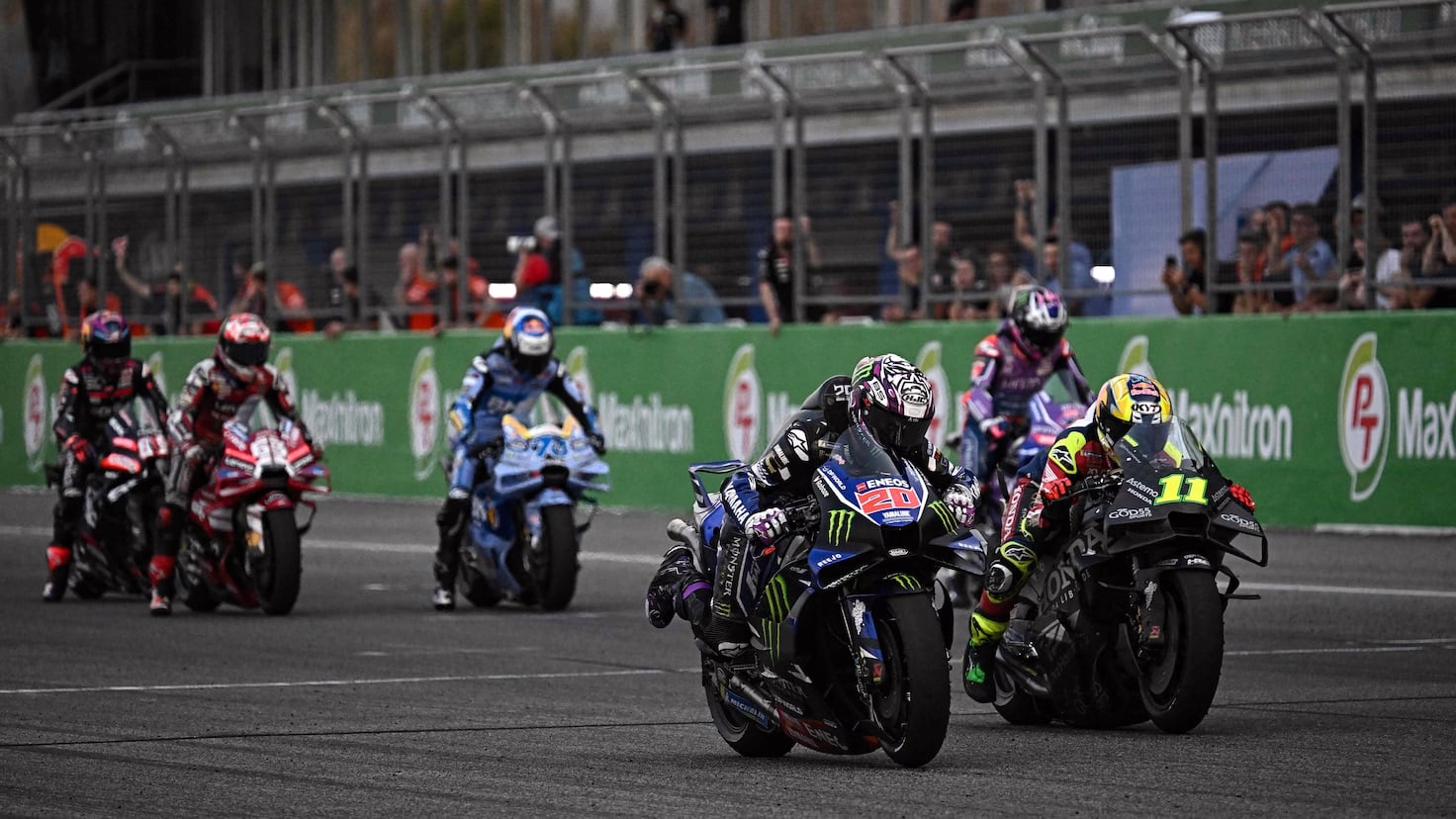 Todo preparado para el inicio de MotoGP.