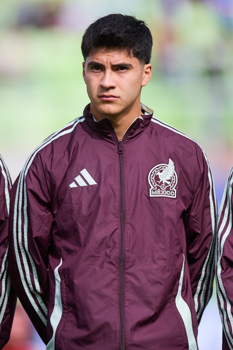 Obed Vargas en un juego de México en el Mundial Juvenil Sub 20. Foto: Mexsport.